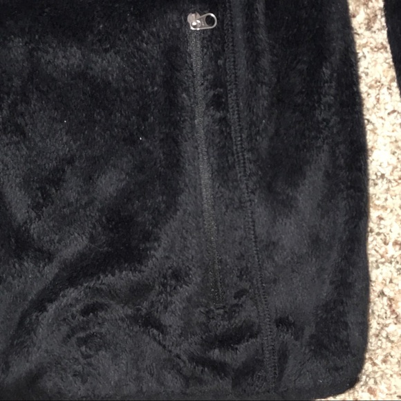 Women’s Marmot Black Furry Jacket, Size La… - Picture 5 of 8